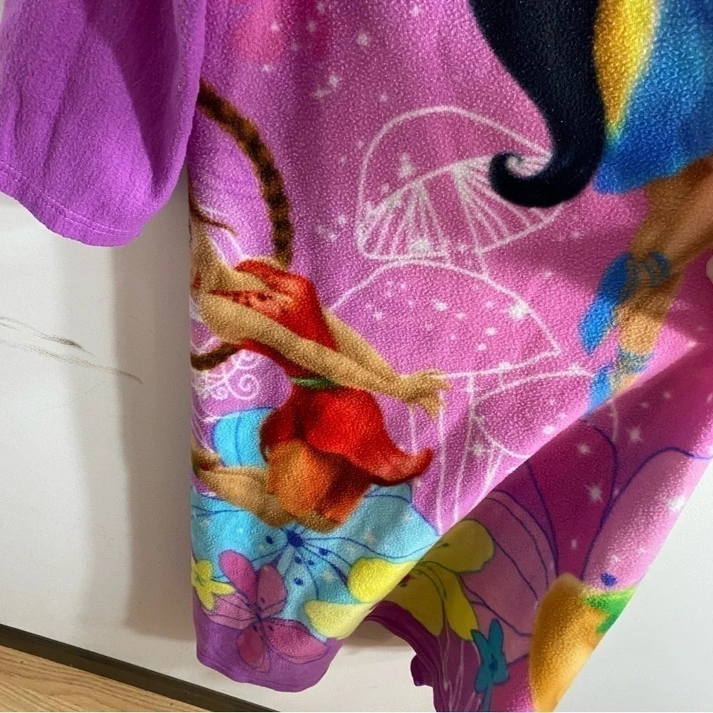 Disney Tinkerbell Fairies Slanket Wearable Blanket Purple